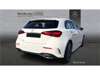 Usado Mercedes A180 AMG line 136 CV (100 kW) 2024 Blanco Berlina
