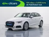 Käytetty Audi A3 S-Line 150 HP (110 kW) 2018 Valkoinen Sedan