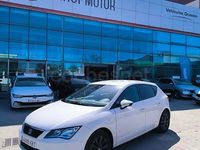 Usado Seat Leon Style 130 CV (95 kW) 2018 Blanco Berlina