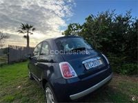 Usado Fiat 500 Lounge 69 CV (50 kW) 2010 Azul Berlina