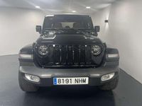 Usado Jeep Wrangler Unlimited Sahara 381 CV (280 kW) 2023 Negro SUV