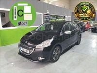 Usado Peugeot 208 Allure 95 CV (69 kW) 2012 Negro Utilitario