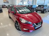 Usado Nissan Micra Acenta 73 CV (53 kW) 2018 Rojo Utilitario
