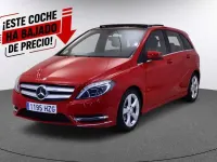 Usado Mercedes B180 109 CV (80 kW) 2014 Rojo Utilitario