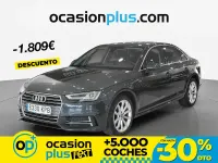 Usado Audi A4 S-Line 150 CV (110 kW) 2018 Gris Berlina