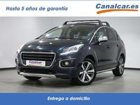 Usado Peugeot 3008 Allure 115 CV (84 kW) 2014 Azul Monovolumen
