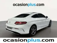 Usado Mercedes C220 170 CV (125 kW) 2018 Blanco Coupe