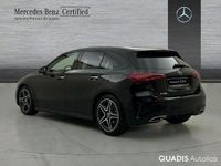 Usado Mercedes A180 AMG line 136 CV (100 kW) 2025 Negro