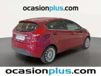 Usado Ford Fiesta Titanium 95 CV (69 kW) 2012 Rojo Utilitario