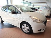 Usado Peugeot 208 Access 75 CV (55 kW) 2016 Blanco Utilitario