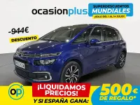 Usado Citroën C4 Feel 120 CV (88 kW) 2018 Azul Monovolumen