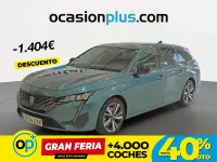 Usado Peugeot 308 Allure 130 CV (95 kW) 2022 Azul Familiar
