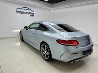 Usado Mercedes C220 AMG line 170 CV (125 kW) 2016 Gris / plata Coupe