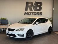 Usado Seat Leon FR 150 CV (110 kW) 2017 Blanco Berlina