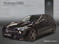 Usado Mercedes C220 AMG line 220 CV (161 kW) 2024 Inval. black  nonmetallic color paint Familiar