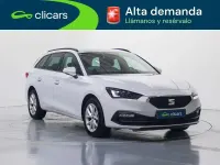 Usado Seat Leon ST Style 116 CV (85 kW) 2021 Blanco Familiar
