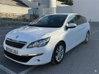 Usado Peugeot 308 SW Business-Line 120 CV (88 kW) 2015 Blanco Familiar