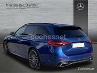 Usado Mercedes C220 200 CV (147 kW) 2022 Azul Familiar