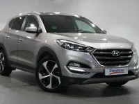 Usado Hyundai Tucson Style 184 CV (135 kW) 2016 Gris SUV
