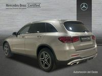Usado Mercedes GLC200 AMG line 163 CV (119 kW) 2019 Plata mojave SUV