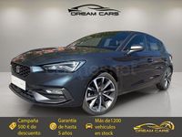 Usado Seat Leon FR 150 CV (110 kW) 2021 Gris / plata Berlina