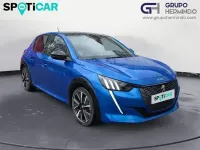 Begagnad Peugeot 208 GT-line 100 HK (73 kW) 2020 Blå Halvkombi