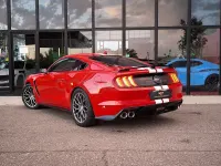 Usado Ford Mustang GT 450 CV (330 kW) 2022 Rojo Coupe