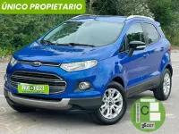 Usado Ford Ecosport Titanium 112 CV (82 kW) 2015 Azul SUV