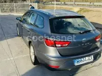 Usado Seat Leon ST CONNECT 110 CV (80 kW) 2017 Gris / plata Familiar