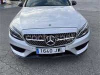 Usado Mercedes C220 AMG line 170 HP (125 kW) 2017 Cinzento Sedan