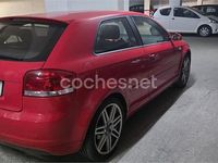 Usado Audi A3 S-Line 105 CV (77 kW) 2008 Rojo Berlina