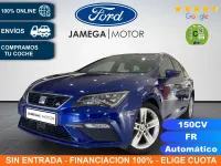 Brugt Seat Leon ST FR 150 HK (110 kW) 2020 Blå Stationcar