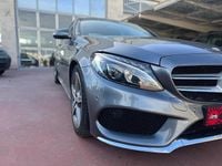 Usado Mercedes C180 116 CV (85 kW) 2017 Gris Berlina