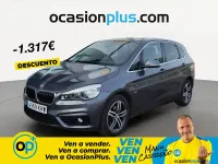 Usado BMW 218 Active Tourer 150 CV (110 kW) 2018 Gris Monovolumen