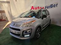 Usado Citroën C3 Picasso Exclusive 99 CV (72 kW) 2016 Gris / plata Monovolumen