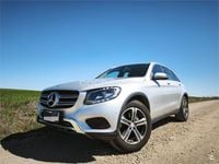 Usado Mercedes GLC250 Exclusive 204 CV (150 kW) 2016 Gris / plata SUV