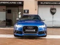 Usado Audi RS6 Performance 605 CV (444 kW) 2017 Azul Familiar