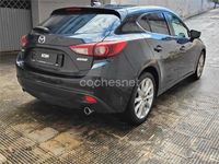 Usado Mazda 3 Luxury 150 CV (110 kW) 2015 Negro Berlina