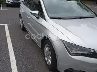 Usado Seat Leon ST Reference 105 CV (77 kW) 2016 Gris / plata Familiar