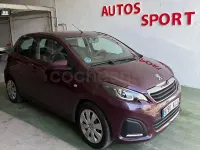 Usado Peugeot 108 82 CV (60 kW) 2018 Granate Berlina