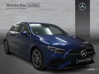 Usado Mercedes A180 AMG line 116 CV (85 kW) 2024 Azul espectra Utilitario