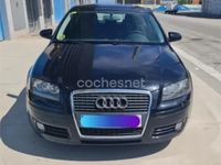 Usado Audi A3 105 CV (77 kW) 2007 Negro Berlina