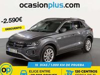 Usado VW T-Roc Life 150 CV (110 kW) 2022 Gris SUV