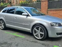 Usado Audi A3 Ambition 250 CV (183 kW) 2005 Blanco Utilitario
