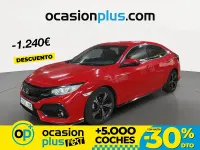 Usado Honda Civic Elegance 129 CV (94 kW) 2017 Rojo Berlina