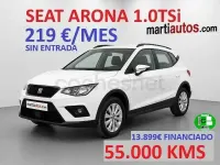 Usado Seat Arona Ecomotive 95 CV (69 kW) 2019 Blanco SUV