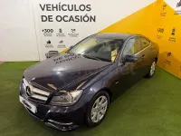 Usado Mercedes C180 156 CV (114 kW) 2011 Azul Coupe