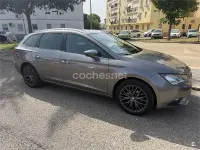 Usado Seat Leon ST CONNECT 110 CV (80 kW) 2015 Gris / plata Familiar