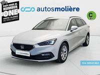 Usado Seat Leon Style 150 CV (110 kW) 2021 Blanco Familiar