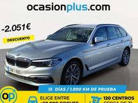 Usado BMW 530 265 CV (194 kW) 2017 Plateado Familiar